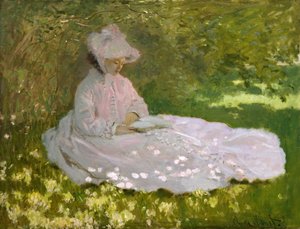 春 作： Claude Monet